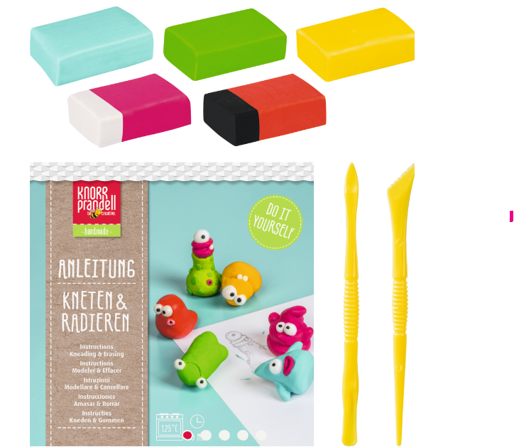 Knutselset kneden en wissen Vreemdeling